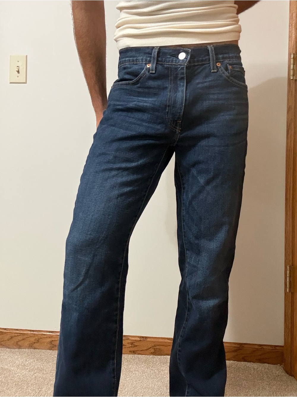 Levi’s premium 541 straight bootcut jeans